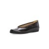 Gabor Comfort Sportliche Ballerinas Glattleder Schwarz - Schwarz