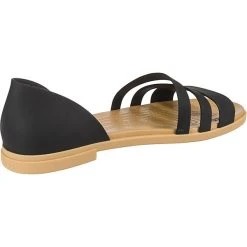 Crocs Tulum Open Flat W Komfort-Ballerinas - Schwarz 11 Crocs Tulum Open Flat W Komfort-Ballerinas - Schwarz -Pretty Ballerinas Geschäft 13419165 05