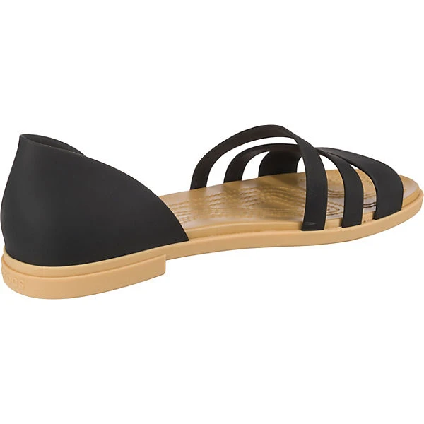 Crocs Tulum Open Flat W Komfort-Ballerinas - Schwarz 5 Crocs Tulum Open Flat W Komfort-Ballerinas - Schwarz – Bild 5