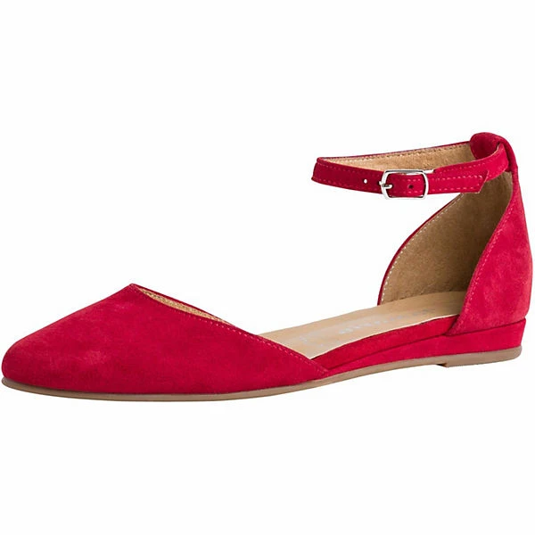 Tamaris Ballerina Spangenballerinas - Rot 1 Tamaris Ballerina Spangenballerinas - Rot