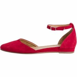 Tamaris Ballerina Spangenballerinas - Rot 8 Tamaris Ballerina Spangenballerinas - Rot -Pretty Ballerinas Geschäft 14422840 04