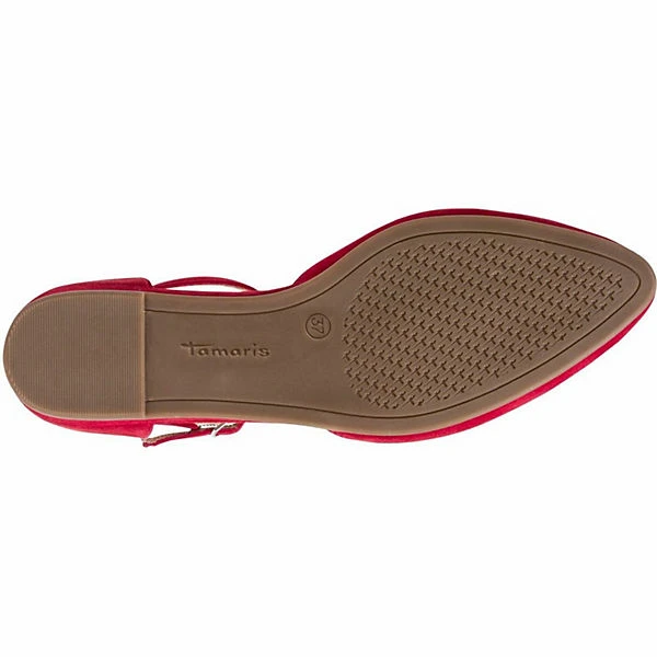 Tamaris Ballerina Spangenballerinas - Rot 5 Tamaris Ballerina Spangenballerinas - Rot – Bild 5