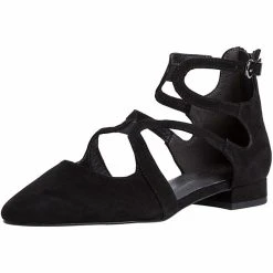 Tamaris Sandale Spangenballerinas - Schwarz