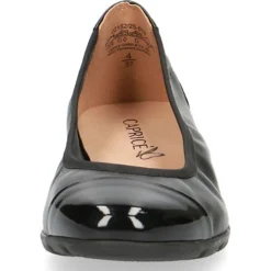 Caprice Klassische Ballerinas - Schwarz -Pretty Ballerinas Geschäft 15838687 03