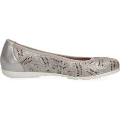 Caprice Klassische Ballerinas - Silber -Pretty Ballerinas Geschäft 17447486 03