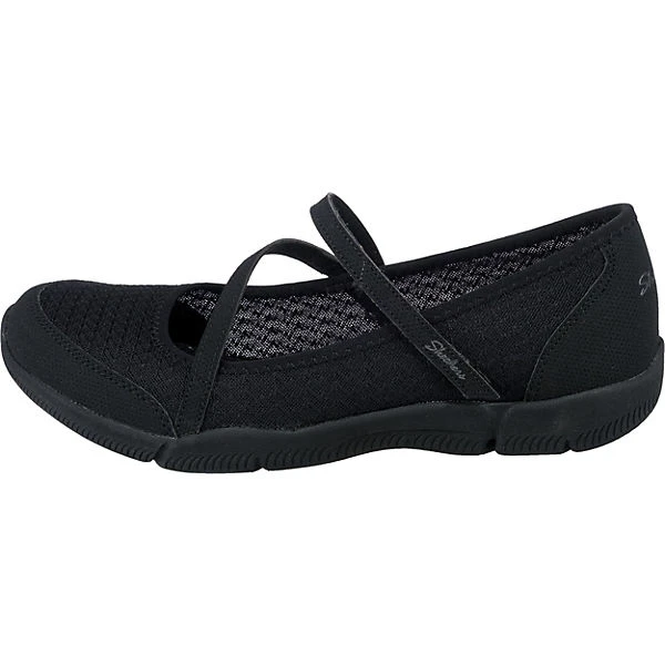 Skechers Be-lux Airy Winds Riemchenballerinas - Schwarz 3 Skechers Be-lux Airy Winds Riemchenballerinas - Schwarz – Bild 3