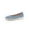 Gabor Sportliche Ballerinas Rauleder Blau Sportliche Ballerinas - Blau