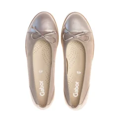 Gabor Ballerinas - Gold -Pretty Ballerinas Geschäft 18935130 05