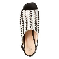 Gerry Weber Sandale Schnalle - Silber/weiß -Pretty Ballerinas Geschäft 19293086 04