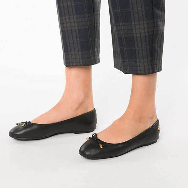 Lauren Ralph Lauren Jayna Klassische Ballerinas - Schwarz 2 Lauren Ralph Lauren Jayna Klassische Ballerinas - Schwarz – Bild 2