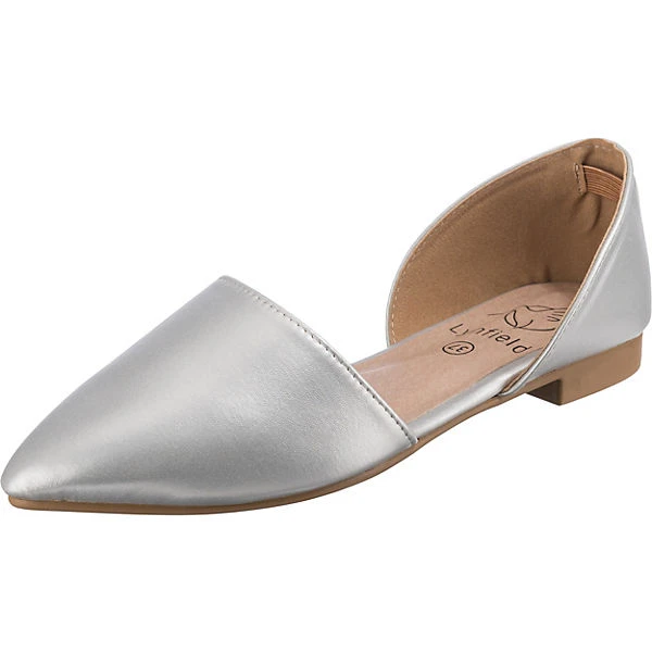 Lynfield Metallic Trendy Klassische Ballerinas 1 Lynfield Metallic Trendy Klassische Ballerinas