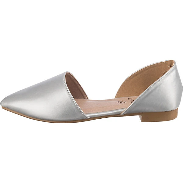 Lynfield Metallic Trendy Klassische Ballerinas 3 Lynfield Metallic Trendy Klassische Ballerinas – Bild 3