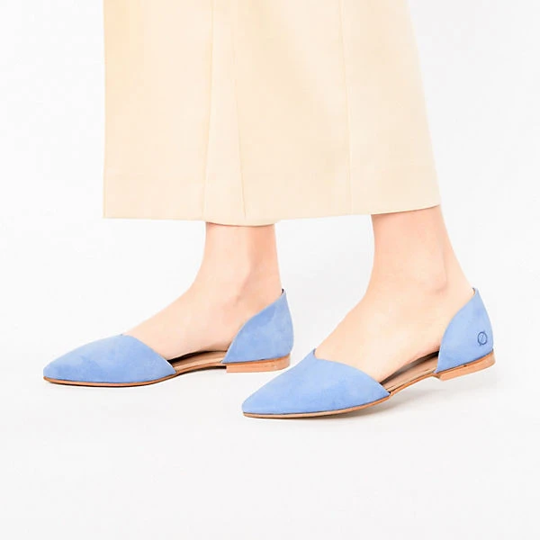 Paul Vesterbro Trendy Leder Slipper Klassische Ballerinas 2 Paul Vesterbro Trendy Leder Slipper Klassische Ballerinas – Bild 2