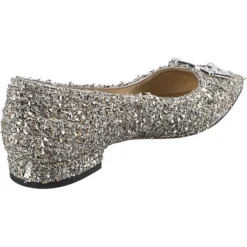 Kate Spade Buckle Up Klassische Ballerinas - Silber-kombi 11 Kate Spade Buckle Up Klassische Ballerinas - Silber-kombi -Pretty Ballerinas Geschäft 22410531 05