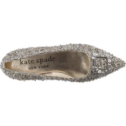 Kate Spade Buckle Up Klassische Ballerinas - Silber-kombi 12 Kate Spade Buckle Up Klassische Ballerinas - Silber-kombi -Pretty Ballerinas Geschäft 22410531 06
