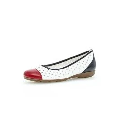 Gabor Ballerina Sportliche Ballerinas - Weiß