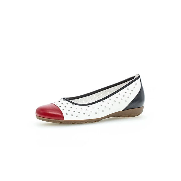 Gabor Ballerina Sportliche Ballerinas - Weiß 1 Gabor Ballerina Sportliche Ballerinas - Weiß