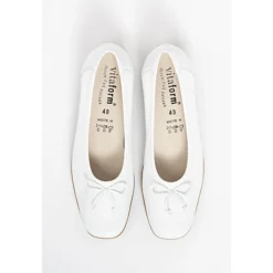 Vitaform Sommerschuhe Damen Geschlossen - Ballerina Damen Leder - Freizeitschuhe Damen Aus Leder - Leder Schuhe Dame Damen Ballerina Leder -Pretty Ballerinas Geschäft 23760981 06