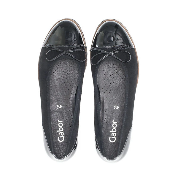Gabor Ballerina Sportliche Ballerinas - Schwarz 2 Gabor Ballerina Sportliche Ballerinas - Schwarz – Bild 2