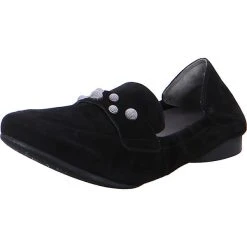 Think! Think Damen Slipper "GUAD" Klassische Ballerinas - Schwarz