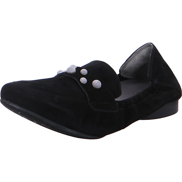 Think! Think Damen Slipper "GUAD" Klassische Ballerinas - Schwarz 1 Think! Think Damen Slipper "GUAD" Klassische Ballerinas - Schwarz