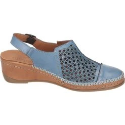 Manitu Slings Sling-Ballerinas - Blau 9 Manitu Slings Sling-Ballerinas - Blau -Pretty Ballerinas Geschäft 23991193 04