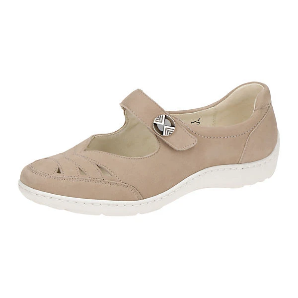 WALDLÄUFER Damenschuhe HENNI Klassische Ballerinas - Beige 1 WALDLÄUFER Damenschuhe HENNI Klassische Ballerinas - Beige