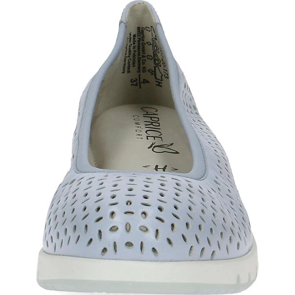 Caprice Komfort-Ballerinas - Hellblau 3 Caprice Komfort-Ballerinas - Hellblau – Bild 3