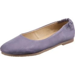 GRÜNBEIN Loule Komfort-Ballerinas - Graublau