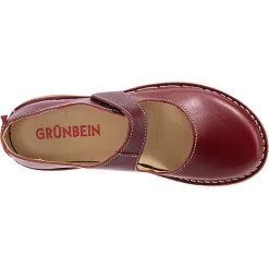 GRÜNBEIN Gerda Komfort-Ballerinas - Bordeaux -Pretty Ballerinas Geschäft 27137516 06