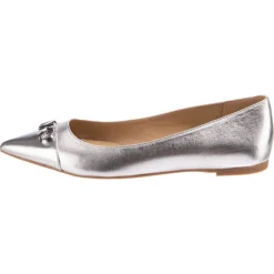Michael Kors Parker Klassische Ballerinas - Silber -Pretty Ballerinas Geschäft 28299270 03