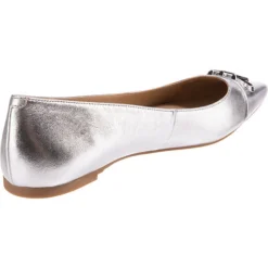 Michael Kors Parker Klassische Ballerinas - Silber -Pretty Ballerinas Geschäft 28299270 05