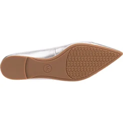 Michael Kors Parker Klassische Ballerinas - Silber -Pretty Ballerinas Geschäft 28299270 07