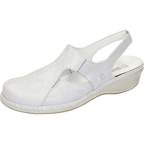 Suave Slings Sling-Ballerinas - Hellgrau 1 Suave Slings Sling-Ballerinas - Hellgrau