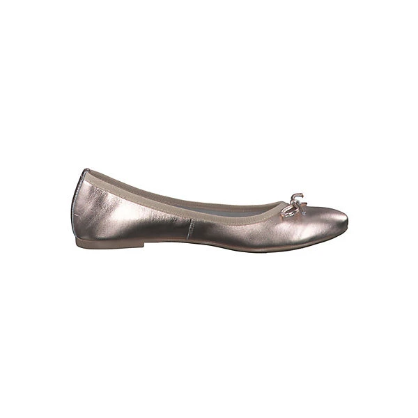 Marco Tozzi Damen Klassische Ballerina 2-22122-20 Goldfarben 592 Rose Metallic Leder Klassische Ballerinas - Gold 5 Marco Tozzi Damen Klassische Ballerina 2-22122-20 Goldfarben 592 Rose Metallic Leder Klassische Ballerinas - Gold – Bild 5