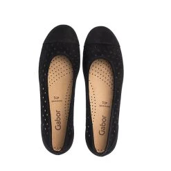 Gabor Sportliche Ballerinas 24.169.17 Sportliche Ballerinas - Schwarz