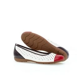 Gabor Sportliche Ballerinas 24.169.20 Sportliche Ballerinas - Weiß 5 Gabor Sportliche Ballerinas 24.169.20 Sportliche Ballerinas - Weiß -Pretty Ballerinas Geschäft 29715638 03